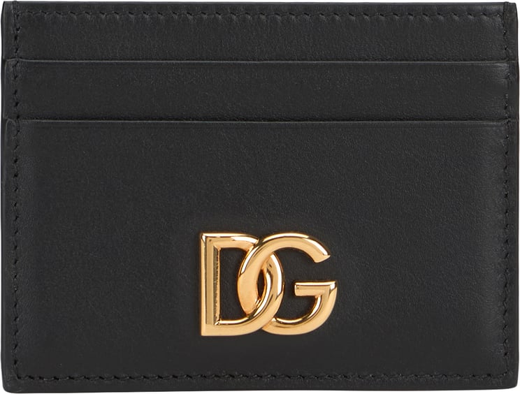 Dolce & Gabbana Leather cardholder with logo