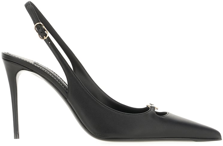 Dolce & Gabbana Dolce&gabbana Black nappa leather pumps