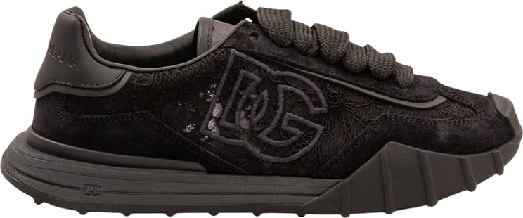 Dolce & Gabbana Sneakers Basse con Ricamo Laterale