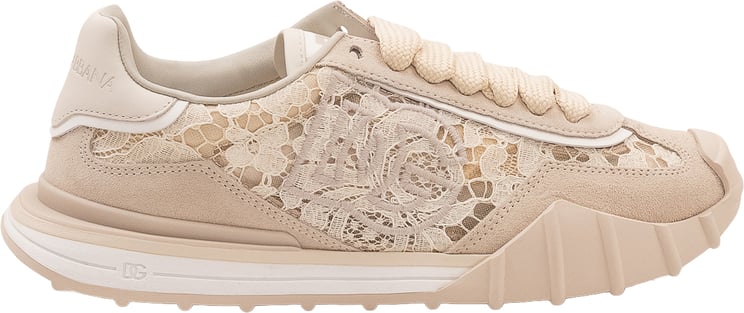 Dolce & Gabbana Sneakers Basse con Ricamo Floreale