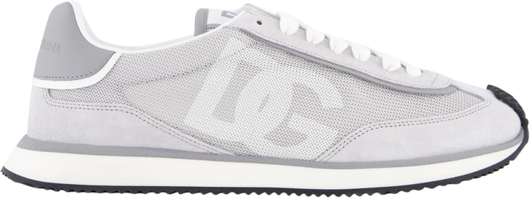 Dolce & Gabbana Dolce&Gabbana Heren Cushion Sneaker Mixed Grijs