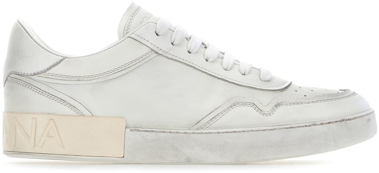 Dolce & Gabbana Dolce&gabbana Chalk leather sneakers
