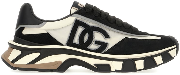 Dolce & Gabbana Dolce&gabbana Multicolor nylon and leather Airmaster sneakers