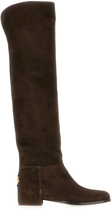 Dolce & Gabbana Dolce&gabbana Dark brown suede boots