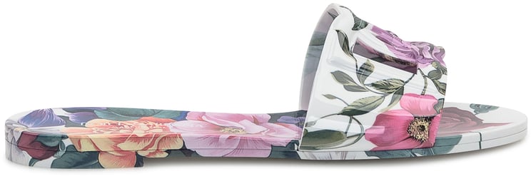 Dolce & Gabbana Sandali Flat Floreali
