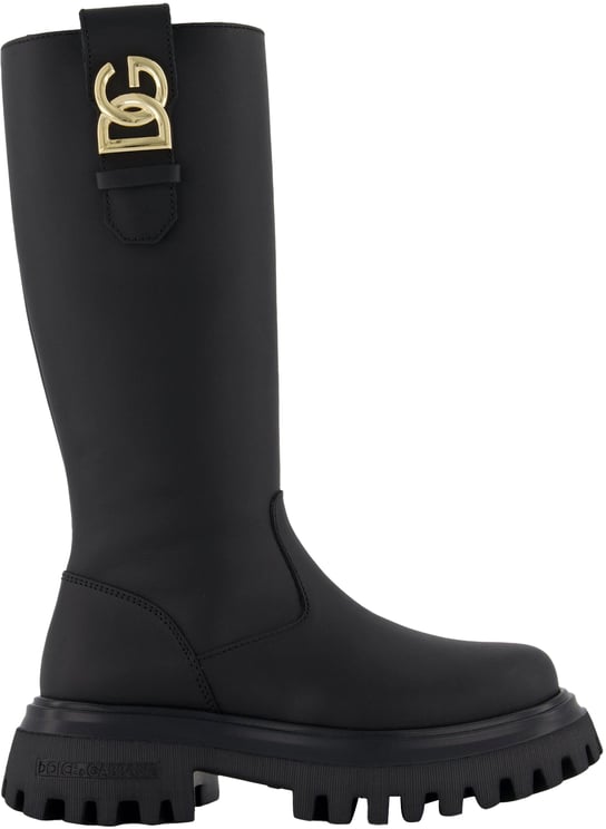 Dolce & Gabbana Dolce & Gabbana Meisjes Laarzen In Zwart