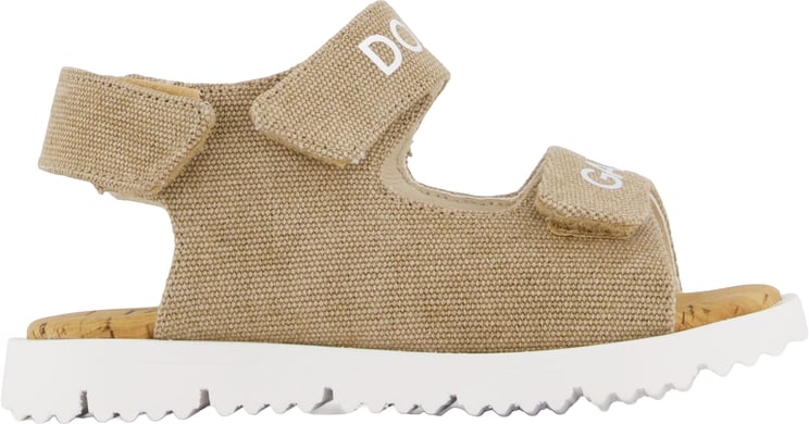 Dolce & Gabbana Dolce & Gabbana Jongens Sandalen In Beige