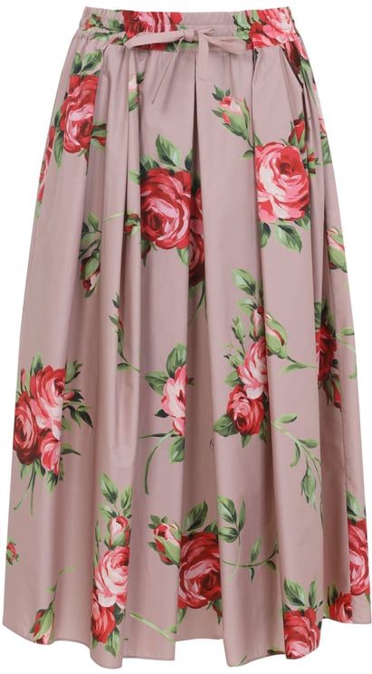 Dolce & Gabbana Dolce & Gabbana Cotton Midi Skirt