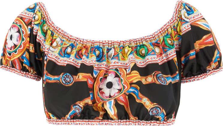 Dolce & Gabbana Dolce & Gabbana Printed cotton top