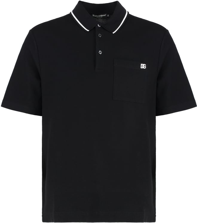 Dolce & Gabbana Cotton-piqué polo shirt