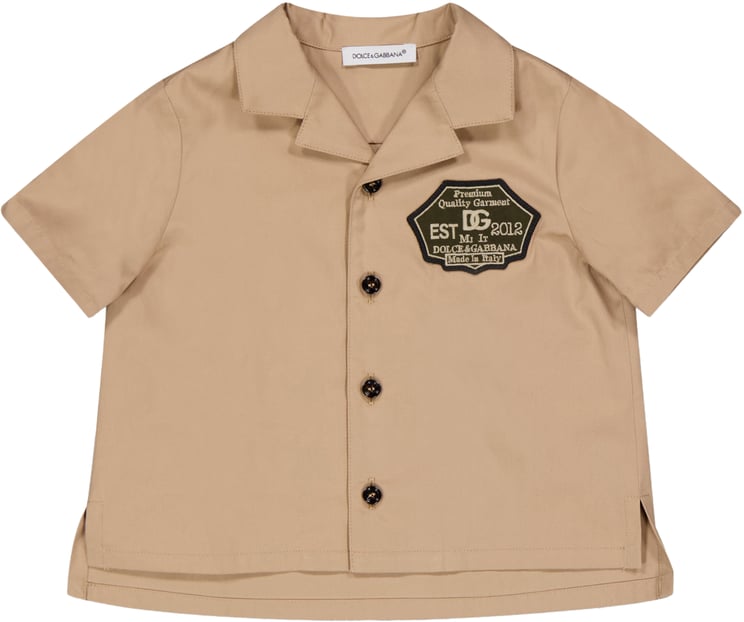 Dolce & Gabbana Dolce & Gabbana Baby Jongens Blouse In Beige