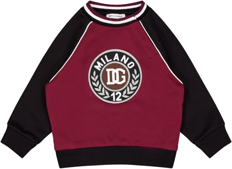 Dolce & Gabbana Dolce & Gabbana Baby Jongens Trui In Bordeaux
