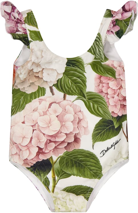 Dolce & Gabbana Dolce & Gabbana Baby Meisjes Zwemkleding In Licht Roze