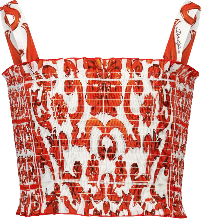 Dolce & Gabbana Dolce & Gabbana Kinder Meisjes T-Shirt In Oranje