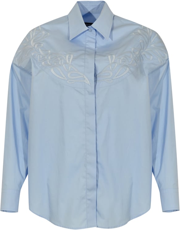 Dondup Shirts Clear Blue