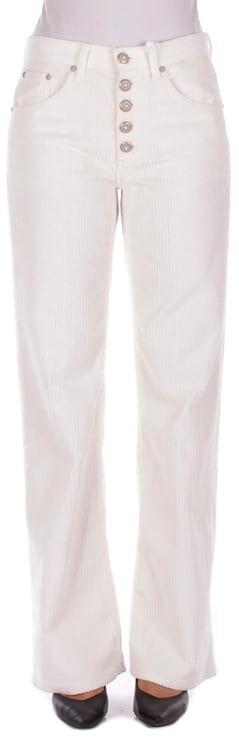 Dondup Trousers Cream