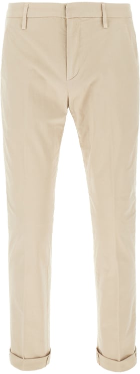 Dondup Dondup Cappuccino stretch cotton chino pants
