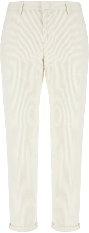 Dondup Dondup Ivory corduroy pants