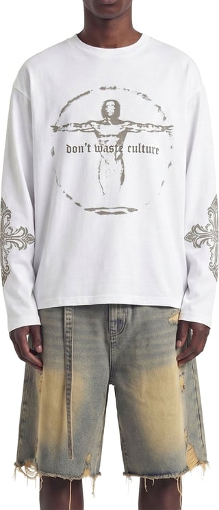 Don't Waste Culture Ator Longsleeve | Off-White