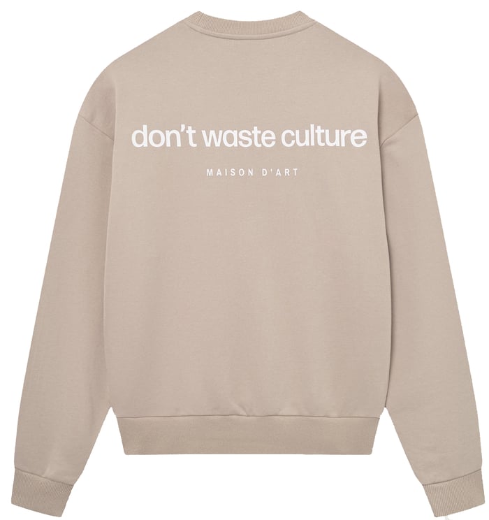 Don't Waste Culture Matt | Taupe