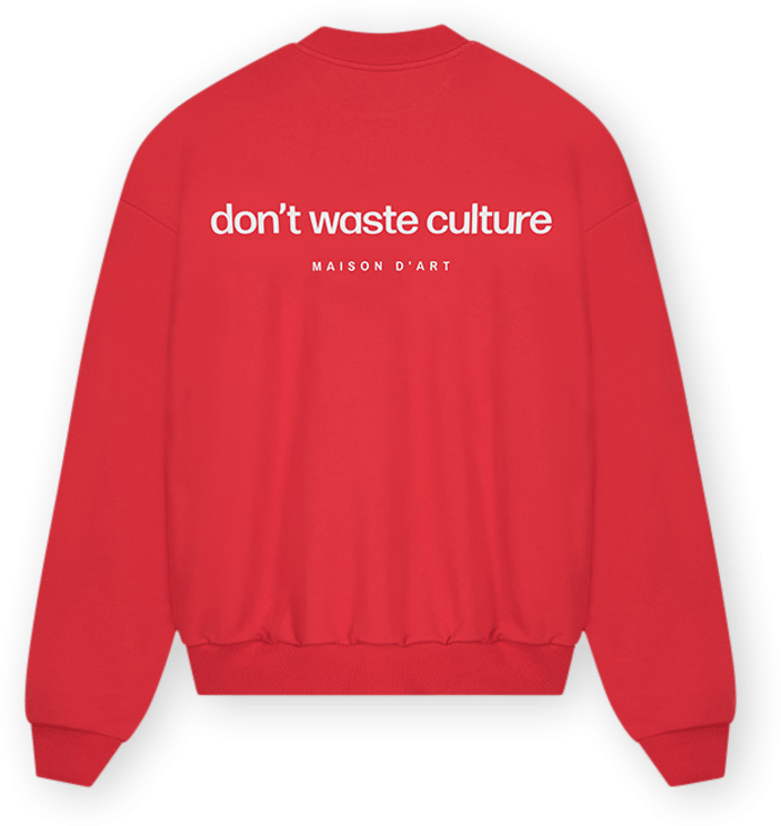 Don't Waste Culture Matt | Red