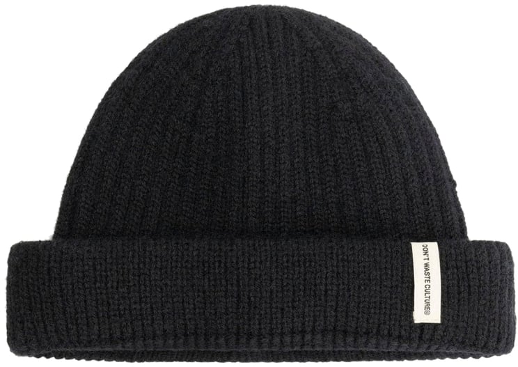 Don't Waste Culture Fisherman beanie | Black