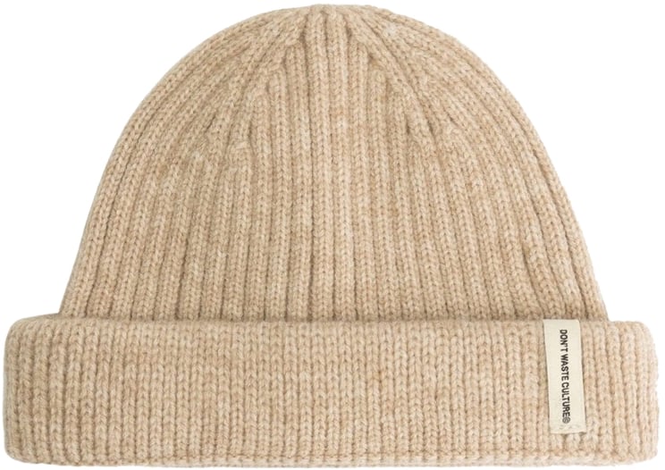 Don't Waste Culture Fisherman beanie | Cream