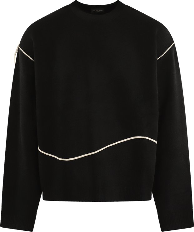 Don't Waste Culture Heren Tatu Sweater Zwart
