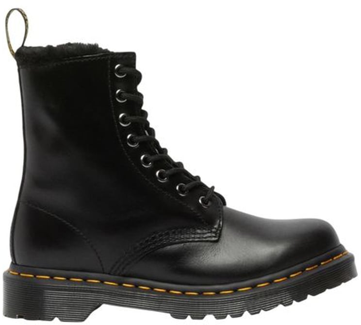 Dr. Martens Dr. Martens Black Leather Lace-Up Boots