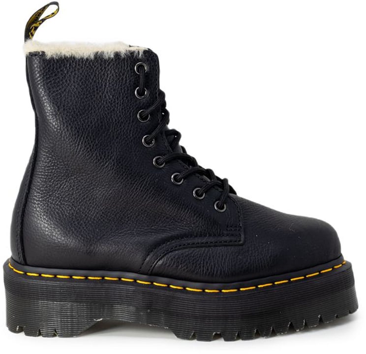 Dr. Martens Dr. Martens Black Leather Lace-Up Boots