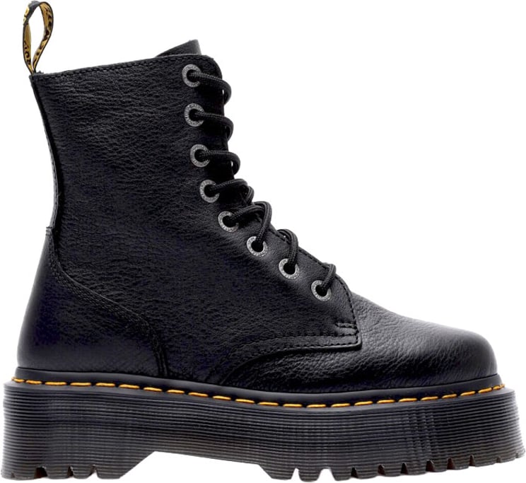 Dr. Martens Jadon Iii Platform Ankle Boots In Black Pisa