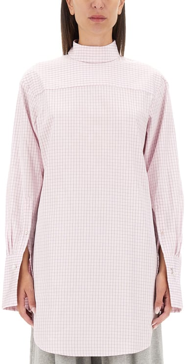 Dries van Noten Classic Checkered Plaid Shirt In Soft Cotton