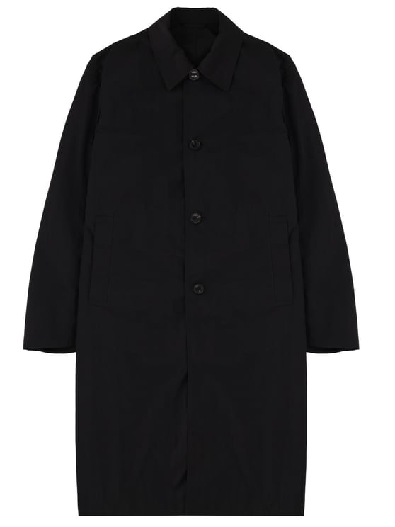 Dries van Noten Neutrals Rankles Knee-Length Polyamide Parka