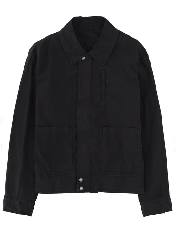 Dries van Noten Veperny Boxy Fit Cotton Jacket