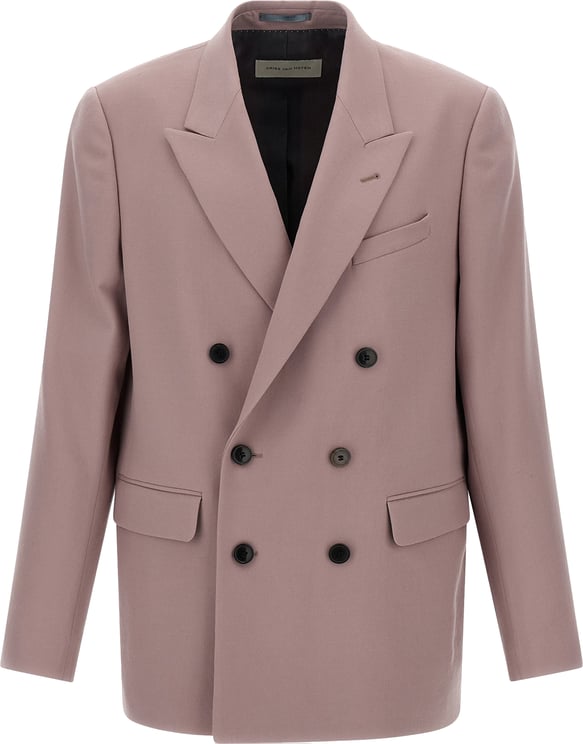 Dries van Noten Dries Van Noten Purple Wool Blazer