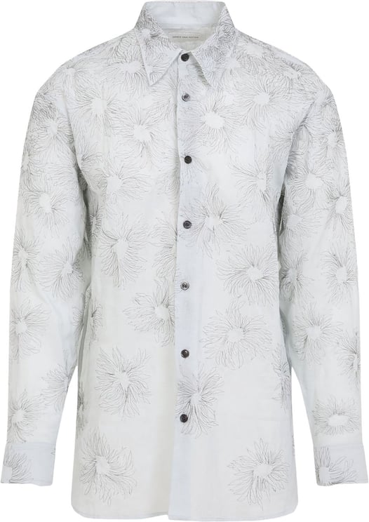 Dries van Noten Floral Patterned Button-Up Shirt