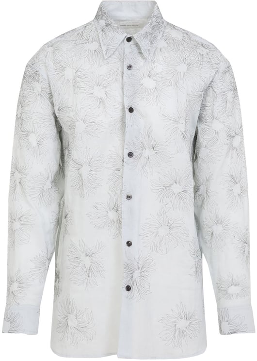 Dries van Noten Shirts Ice Blue