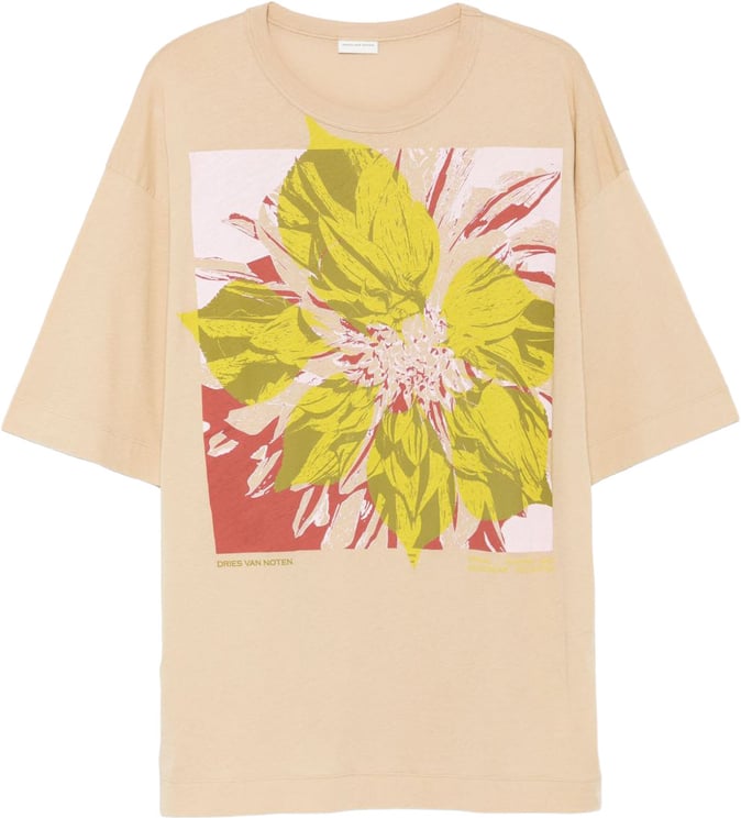 Dries van Noten T-Shirts And Polos Cream