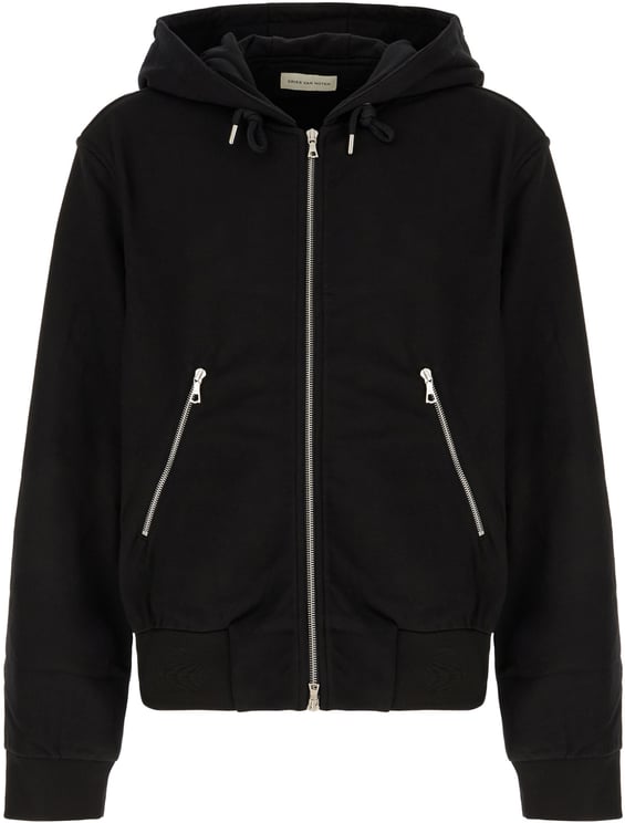 Dries van Noten Dries Van Noten Black cotton sweatshirt