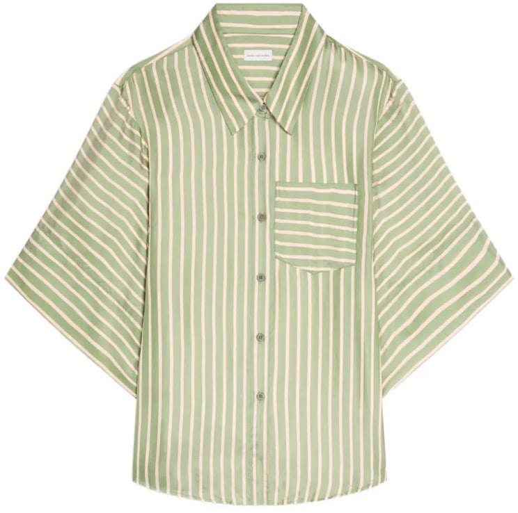 Dries van Noten Clea Bis 3274 Shirt Green