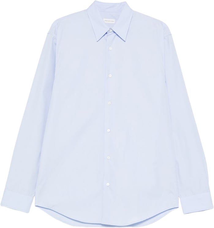 Dries van Noten Shirts Light Blue