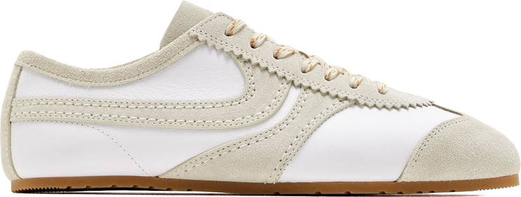 Dries van Noten SNEAKER IN PELLE CON DETTAGLI IN SUEDE