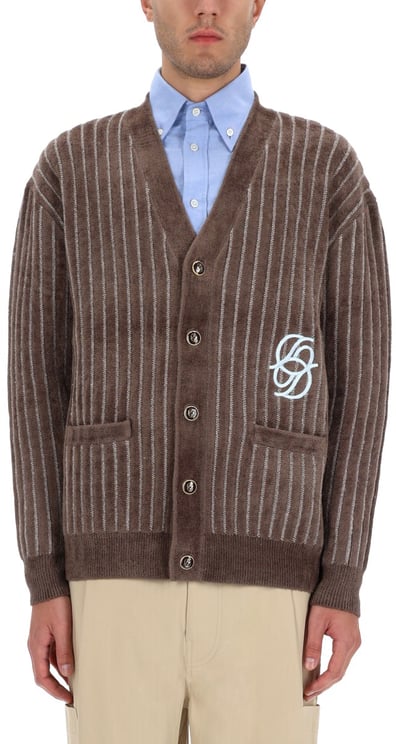 Drôle de Monsieur "MONOGRAMME" CARDIGAN