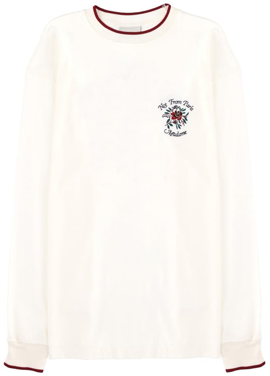 Drôle de Monsieur "SLOGAN ROSE" T-SHIRT