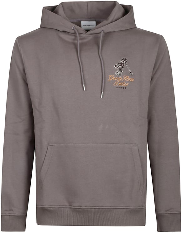 Drôle de Monsieur Grand Hotel Sweatshirt Brown