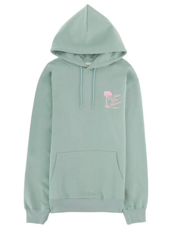 Drôle de Monsieur Slogan Palmiers Cotton Hoodie