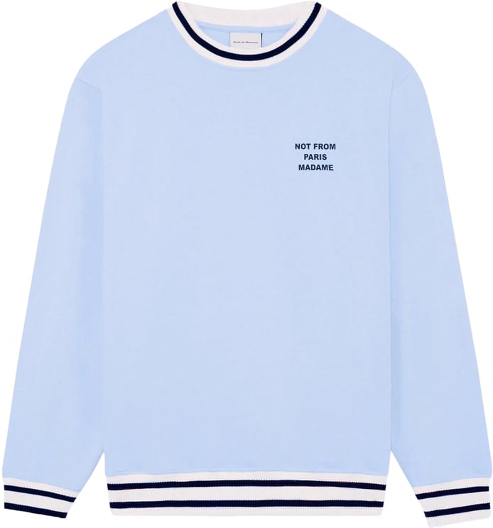 Drôle de Monsieur Heren Sweatshirt Slogan Sport