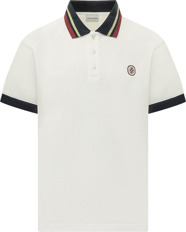 Drôle de Monsieur Polo D Mirror con Ricamo Logo