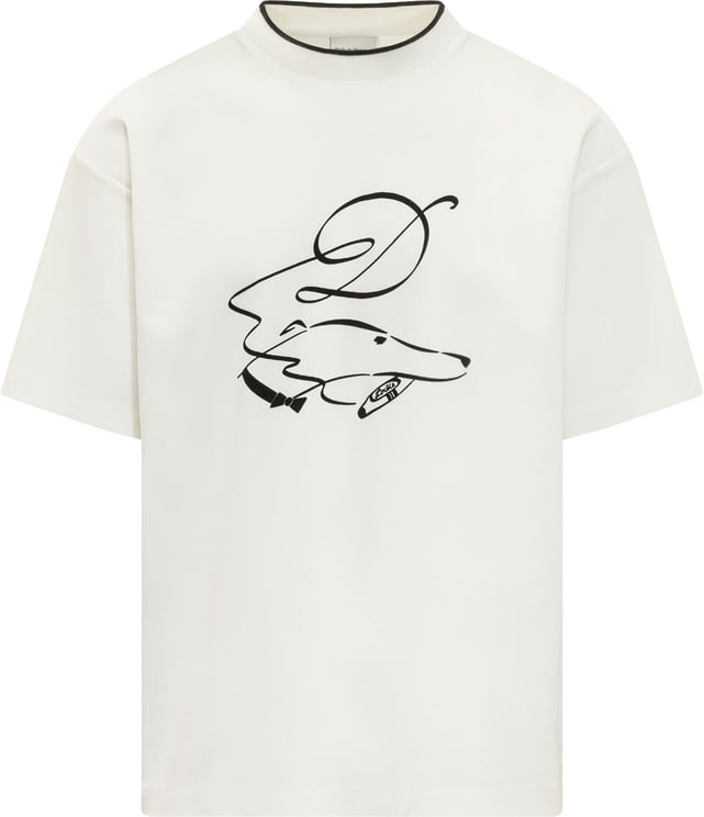 Drôle de Monsieur Dandy Dog T-shirt con Stampa