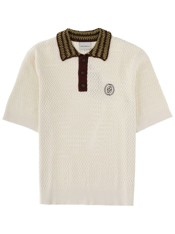 Drôle de Monsieur Maille A Journe D Miroir Polo Shirt